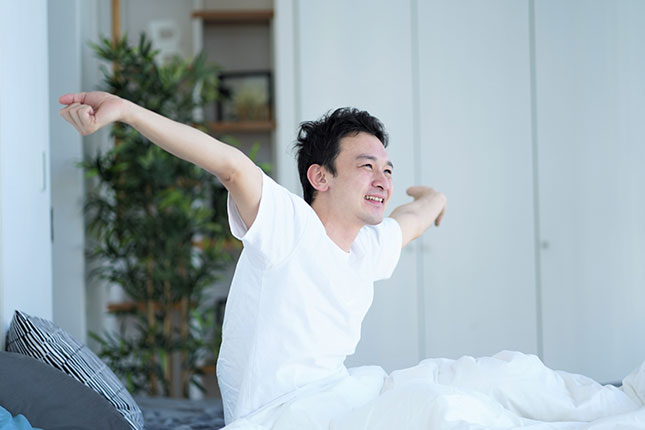 シャツの内側